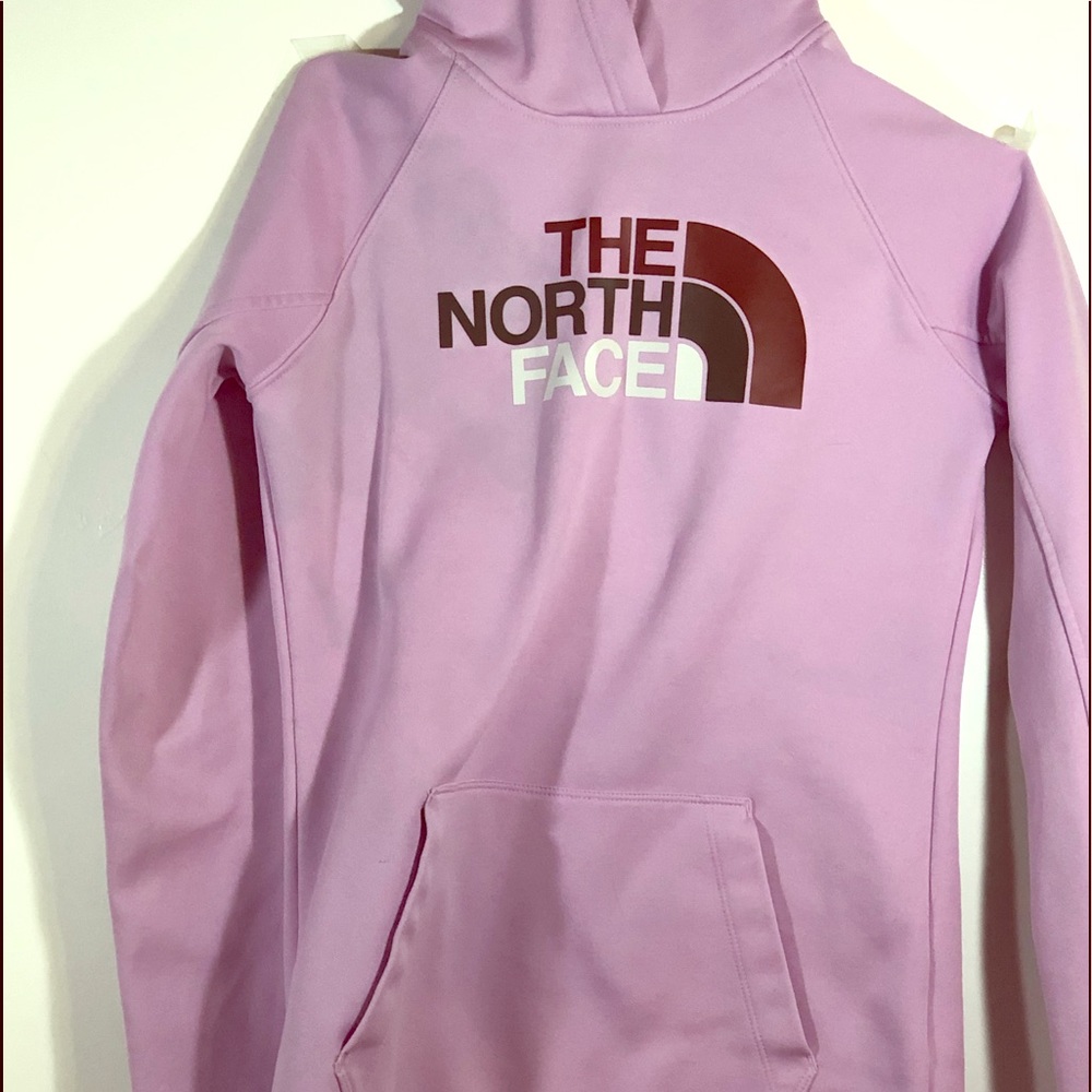 Purplish pink The North  Face sweatshirt